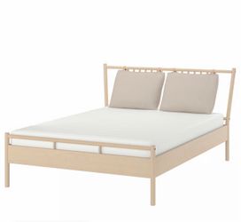 IKEA bjorksnas queen bed frame like new