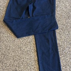 Sonoma Dark Blue Denim ladies slim Straight Jeans size 6