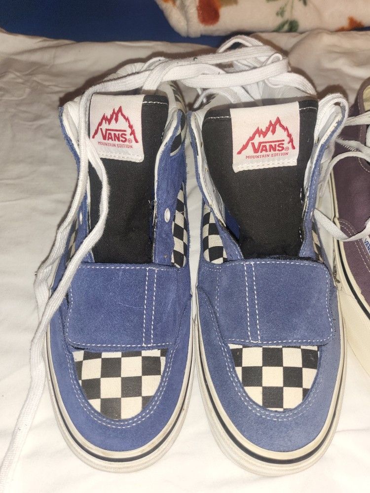 (2) Pair Vans Size 10 Listing Price Is For Both