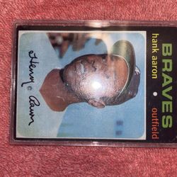 1971 Hank Aaron Card