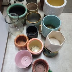 Pots $3-$5 Each
