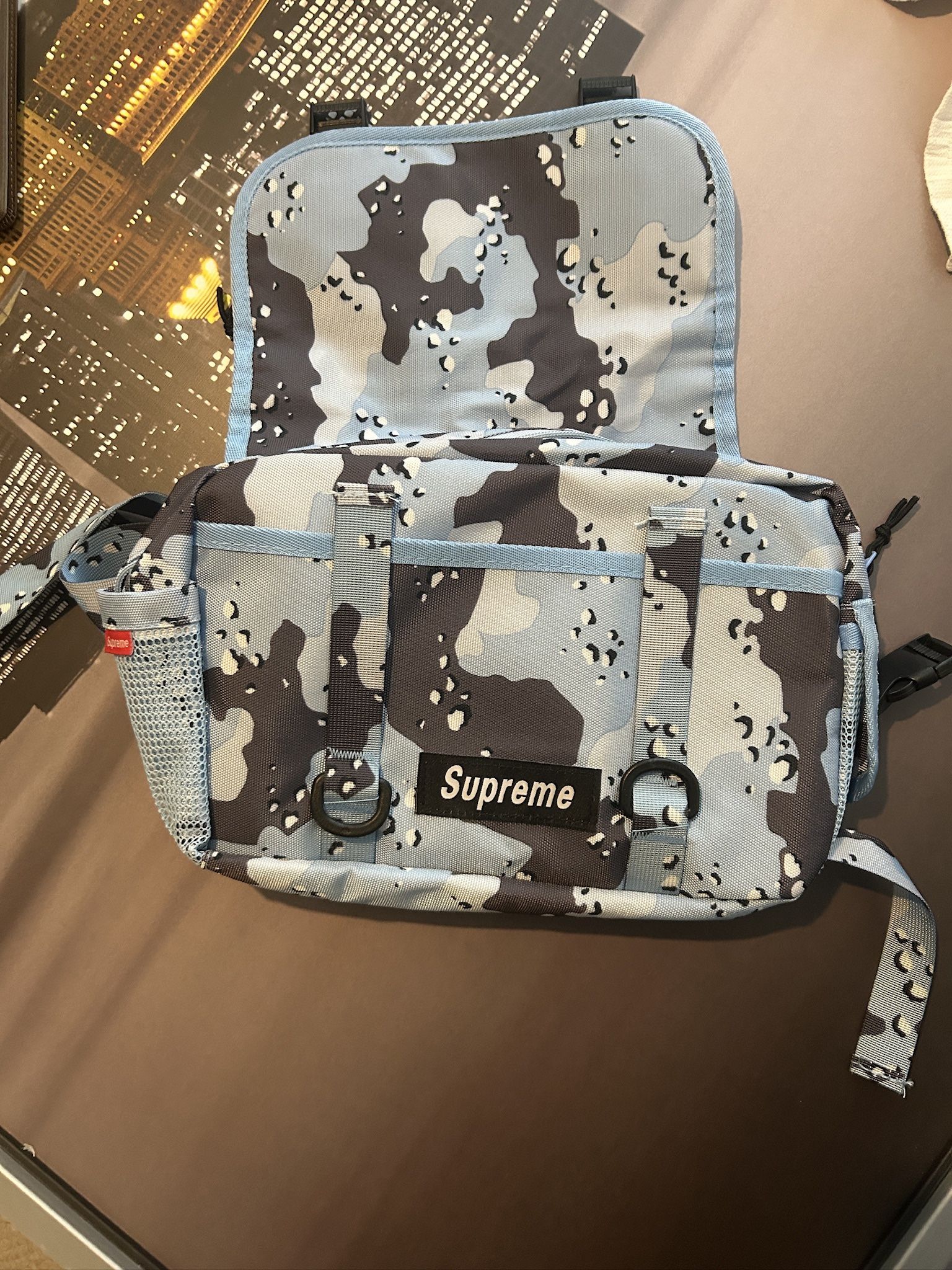 Supreme SS20 Large Laptop Bag (Arctic Blue Camo)