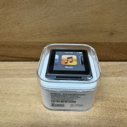 Apple iPod nano 6th Generation 8GB Graphite MC688LL/A A1366 (NEW Factory Sealed)!