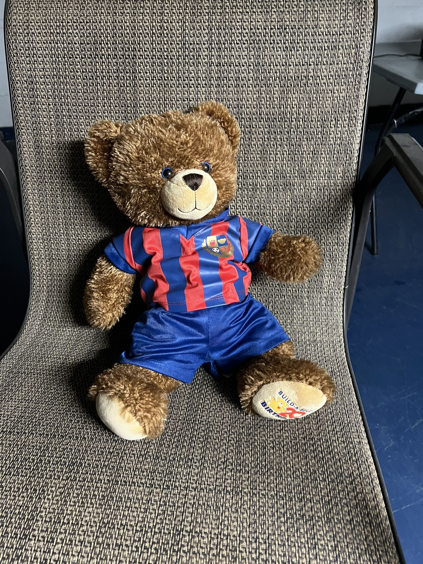 Build-A-Bear Soccer Teddy Bear