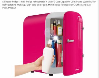 Mini Fridge 4L/6 Can Capacity (New)