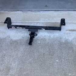 Hitch receptor and bike rack.