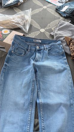 Zara men denim jeans 2 pair