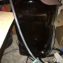 Libbey piggy bank 5 gallon - mint brown glass