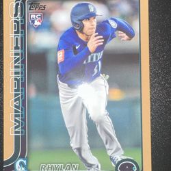 Rhylan Thomas Rookie Card Numbered to /2025