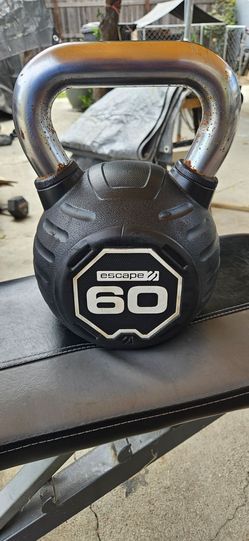 Kettebell escape 60lbs.