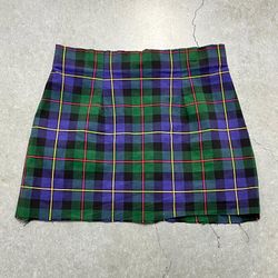 Ralph Lauren Plaid Mini Skirt