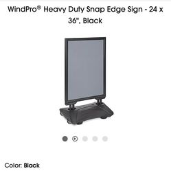 Sidewalk Sign Holder Heavy Duty