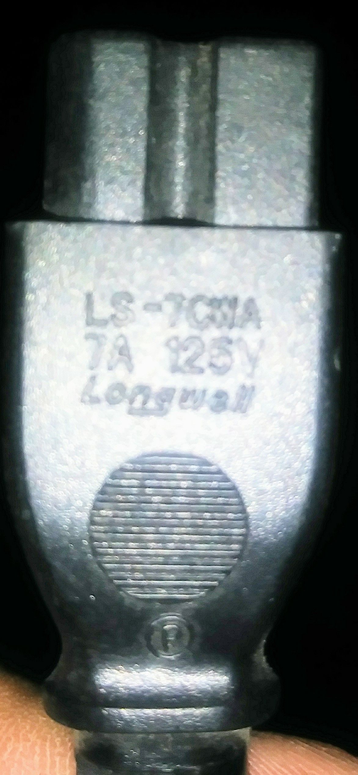 LONGWELL LS-7CWA 7A 125V POWER CORD CABLE