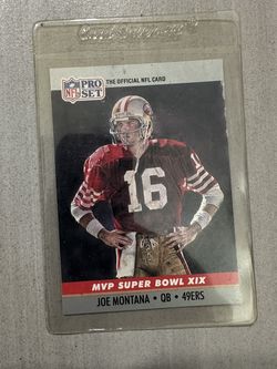 Joe Montana Cards