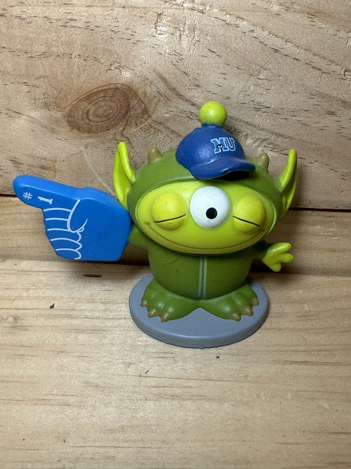 Disney Store Toy Story Alien Remix PVC Figure 2.5" Mike Monsters Inc #scrappy