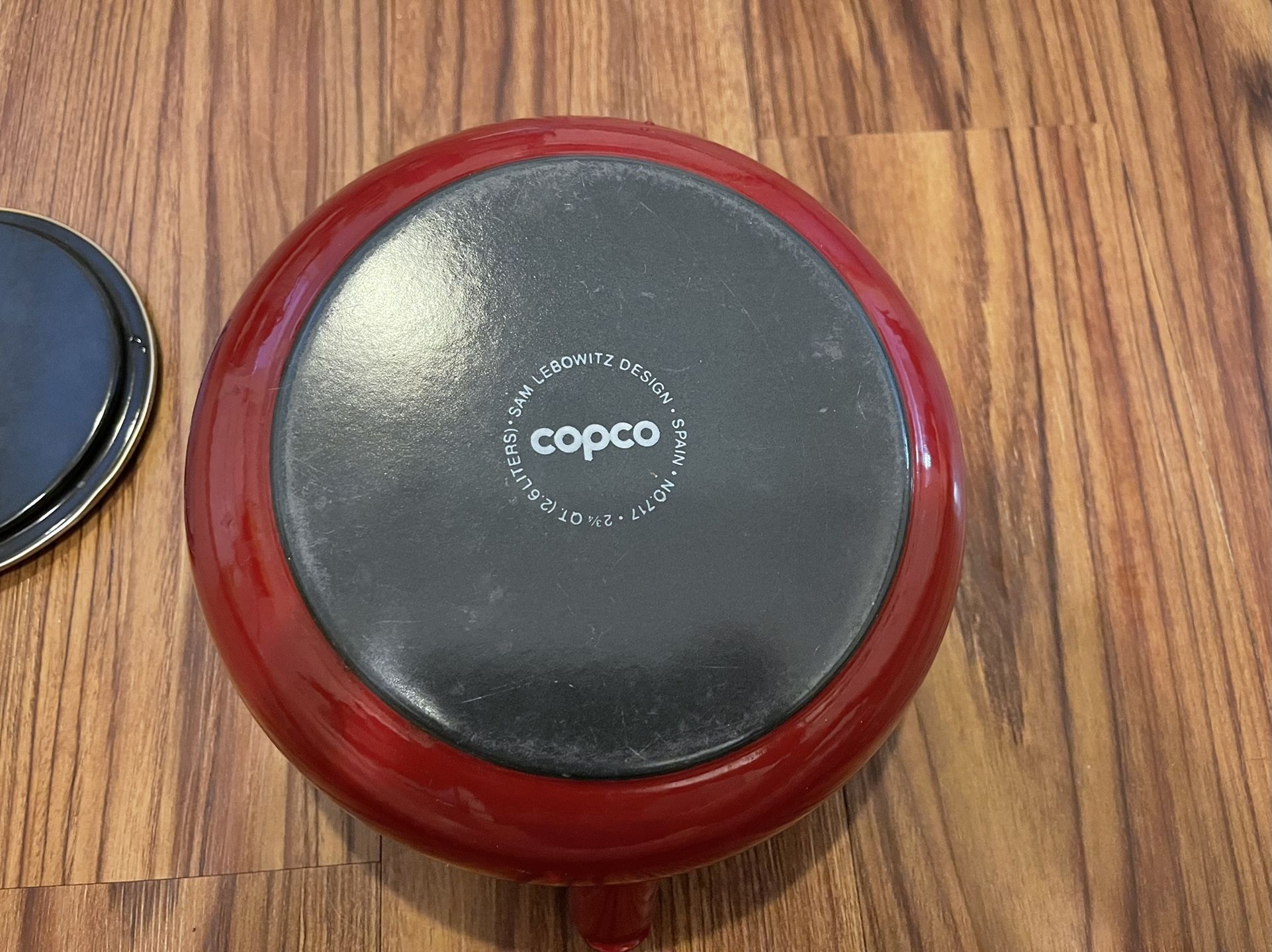 Copco Enameled Cast Iron Tea Kettle Vintage