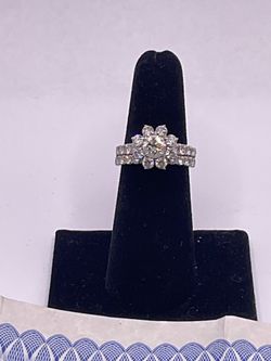 Platinum Diamond weed ring