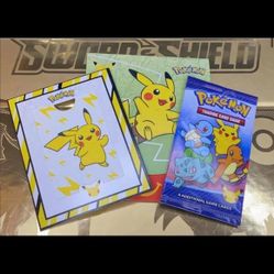 McDonalds Pokemon Packs 25th Anniversary