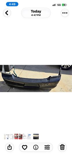 Charger rear bumper