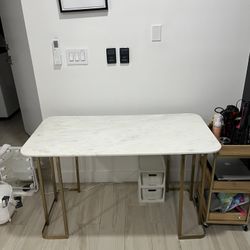 RH Marble Desk/ Vanity 