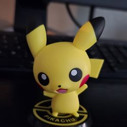Pokemon Pikachu Figurine -- Kyun Chara Ichiban Kuji Prize Figurine