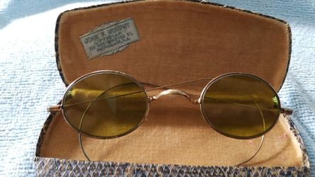 Antique glasses from early 1900's