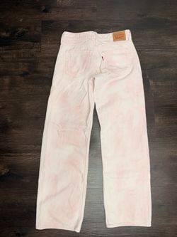 Levi's Pink Denim Jeans