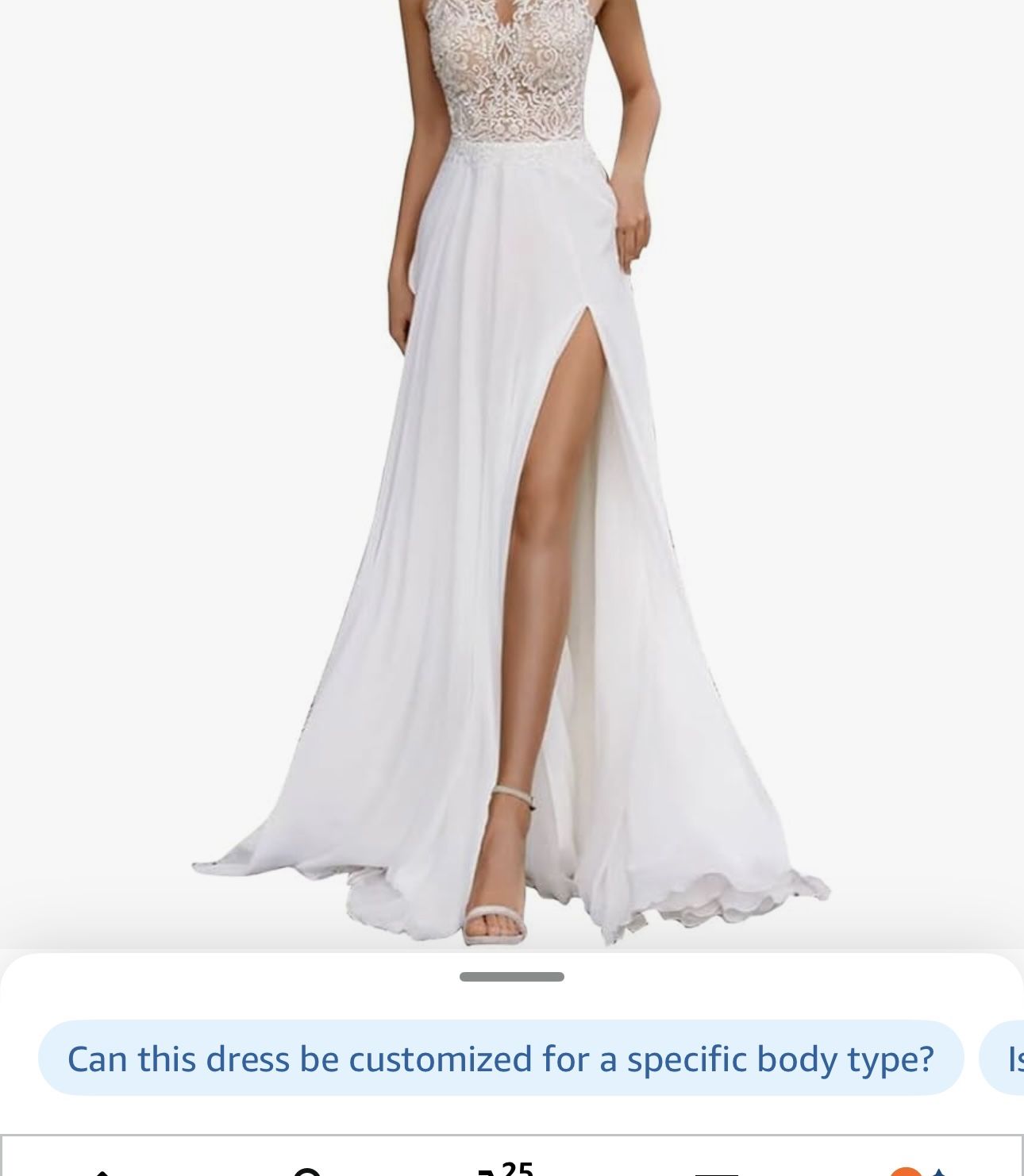 Wedding Gown/evening Gown Size 4 NWOT