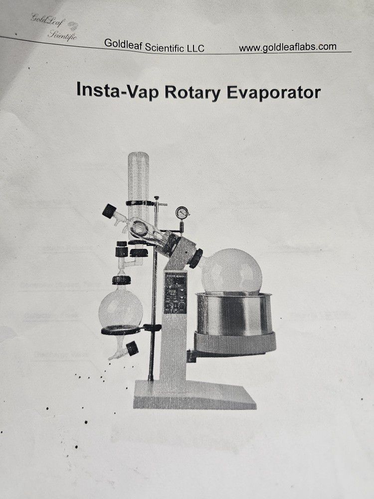 Insta Vap Rotary Evaporator 