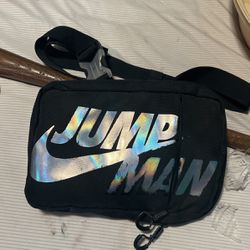 Jump Man Cross Body Bag