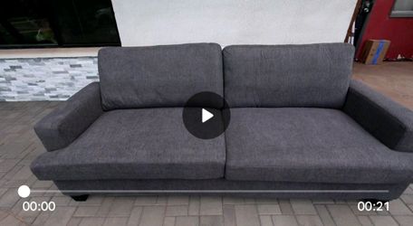 New Gray Fabric Sofa