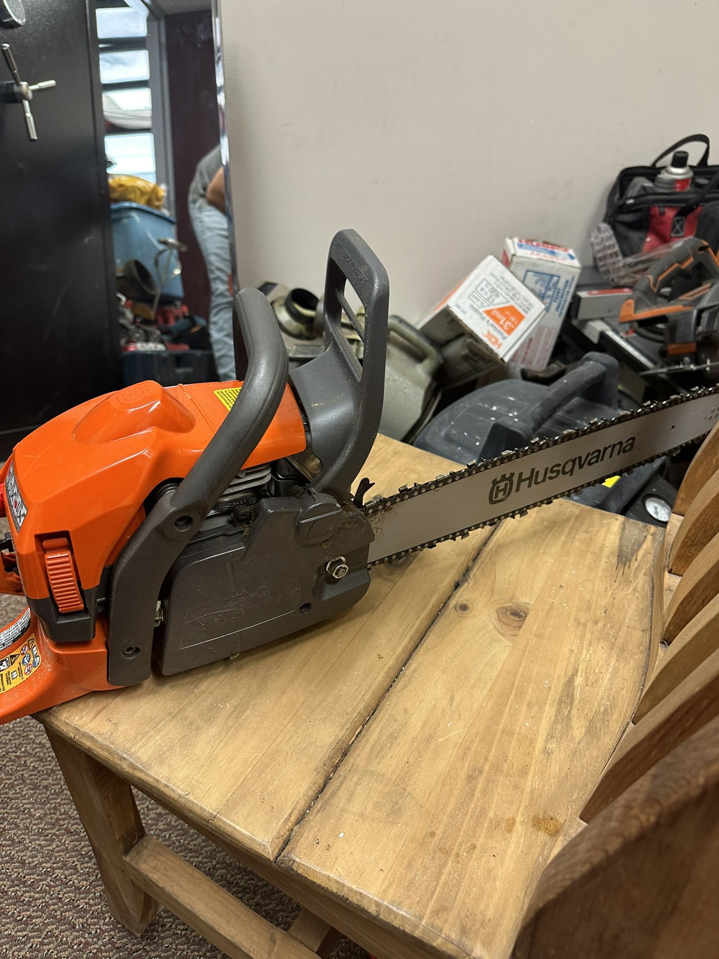 BLACK+DECKER 14 in. 8 Amp Electric Chain Saw for Sale in Houston, TX -  OfferUp