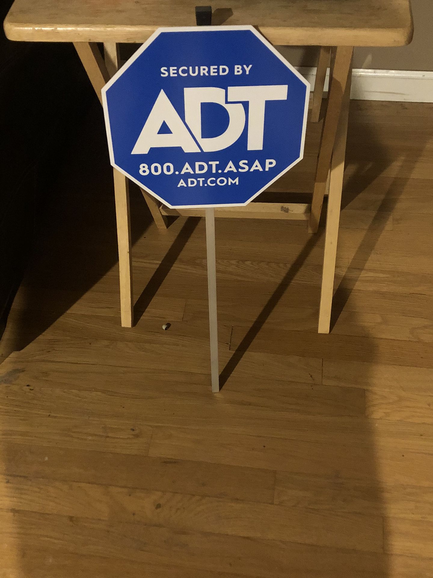 ADT sign