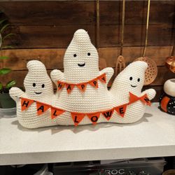 Halloween Ghost Pillow Decor
