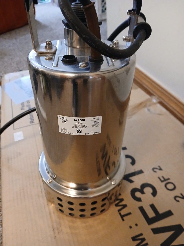 Little Giant Stainless All Purposes Pump