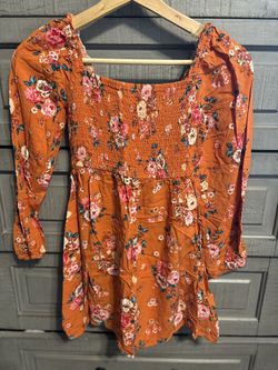Girls art Class Fall Dress Size 7/8