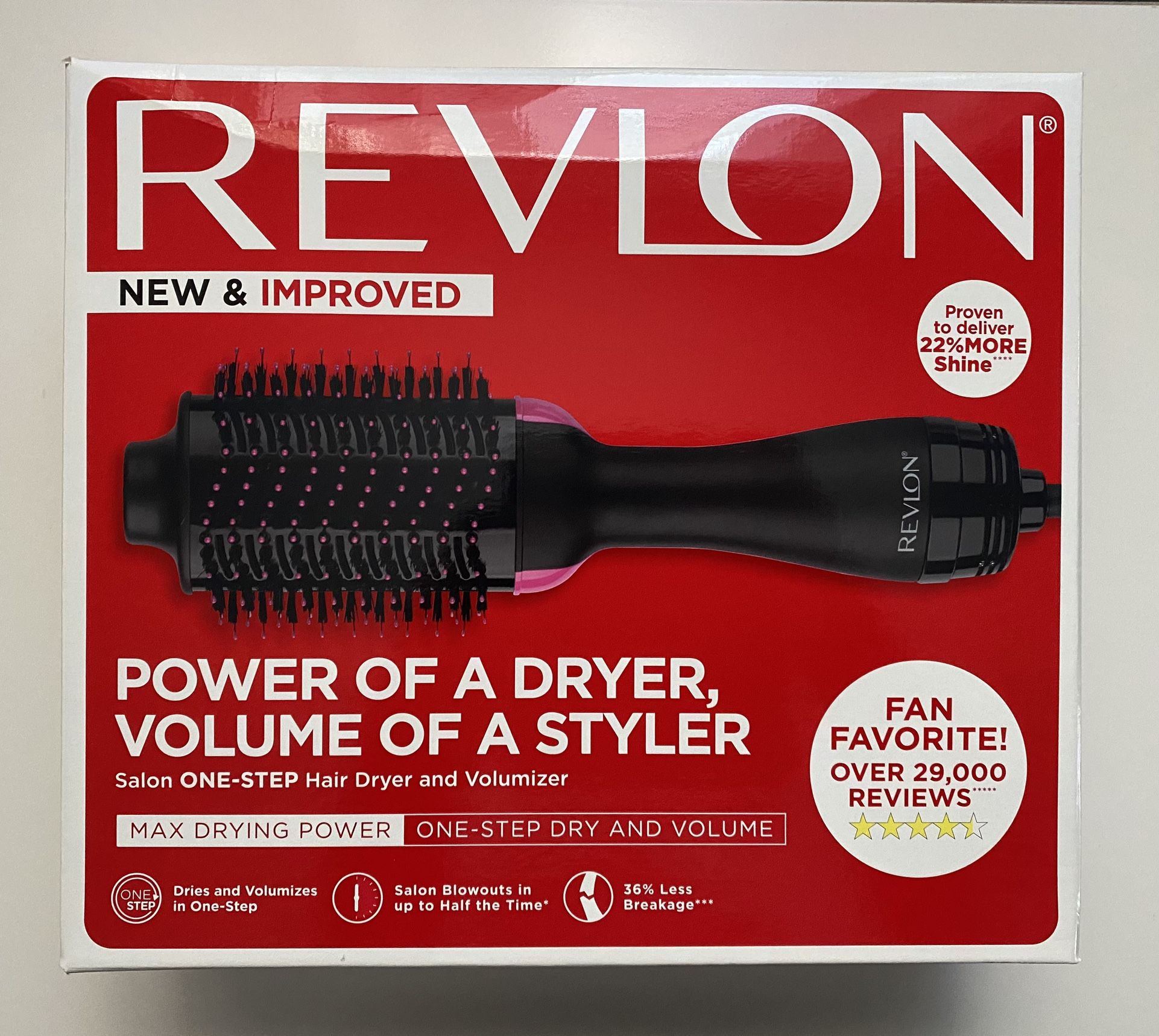 Revlon One-Step hair dryer brush