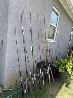 Fishing poles from $10 to $70