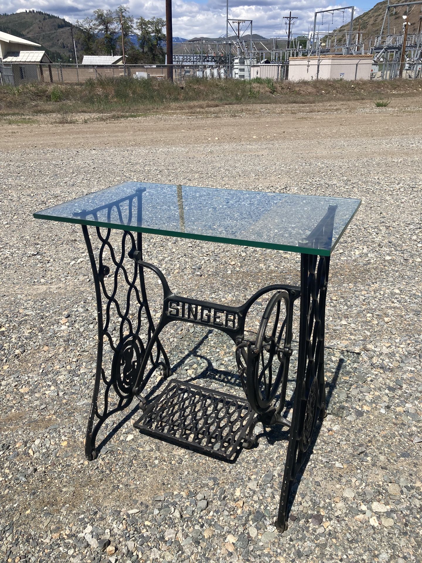 Antique Singer Treadle Sewing Machine Base