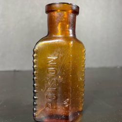 Antique Vintage Poison Bottle 