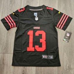 YOUTH SAN FRANCISCO 49ERS STITCHED FOOTBALL JERSEY 