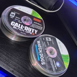 XBOX ONE/ XBOX 360 Games discs 