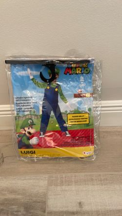 Luigi Halloween costume size 7-8