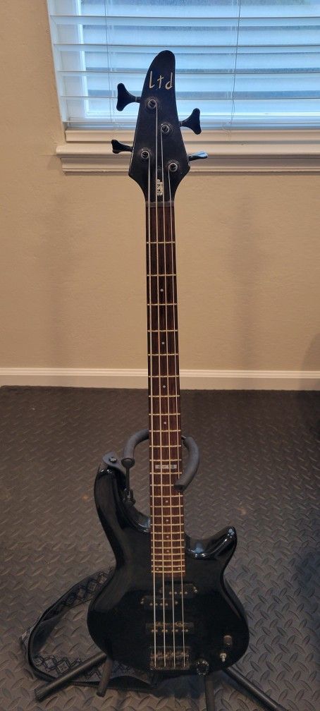 Bass Guitar New Strings