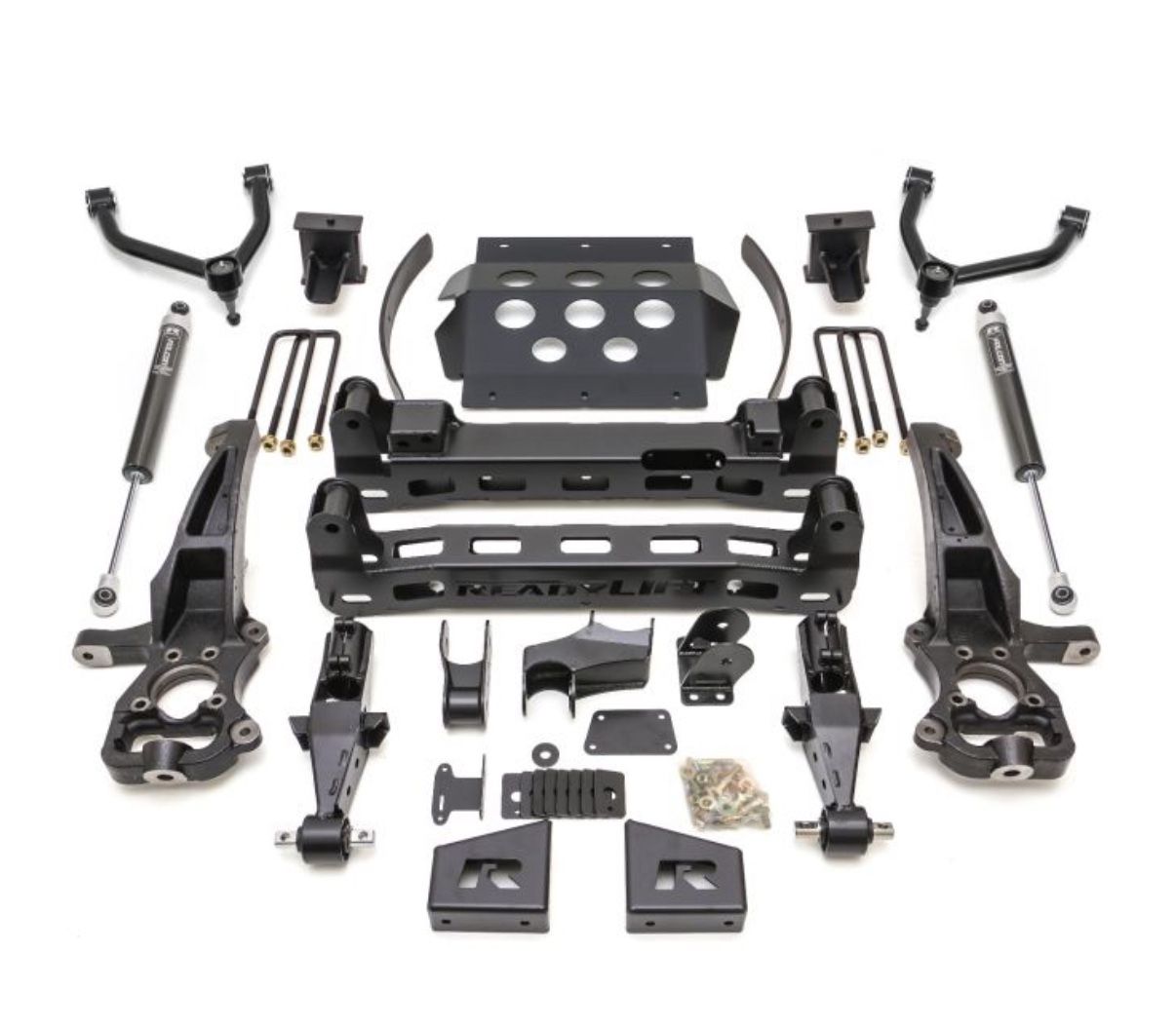 8" LIFT KIT - GM SILVERADO / SIERRA 1500 - 2019-2022 WITH FALCON 1.1 MONOTUBE SHOCKS