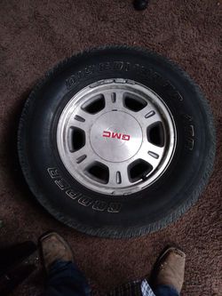 gmc stock 16s one rim