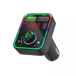 LED Car Charger, Bluetooth, FM Radio Receiver