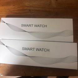 2 Smart Watches Compatible With Apple And Android Brand New 