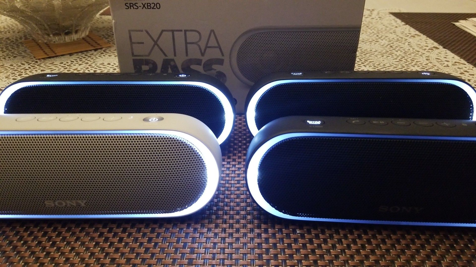 Sony SRS XB20 Portable Bluetooth Speakers Wireless