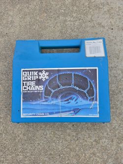 Security Chain Company Quik Grip Tire Chains